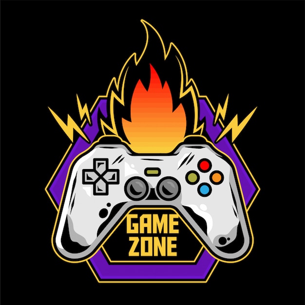 Download Free Game Design Icon Logo Of Gamepad For Play Arcade Video Game For Use our free logo maker to create a logo and build your brand. Put your logo on business cards, promotional products, or your website for brand visibility.