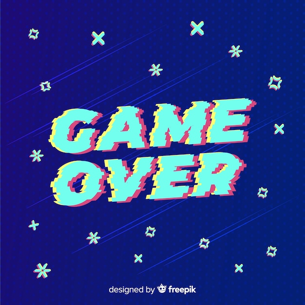 Обои на телефон game over