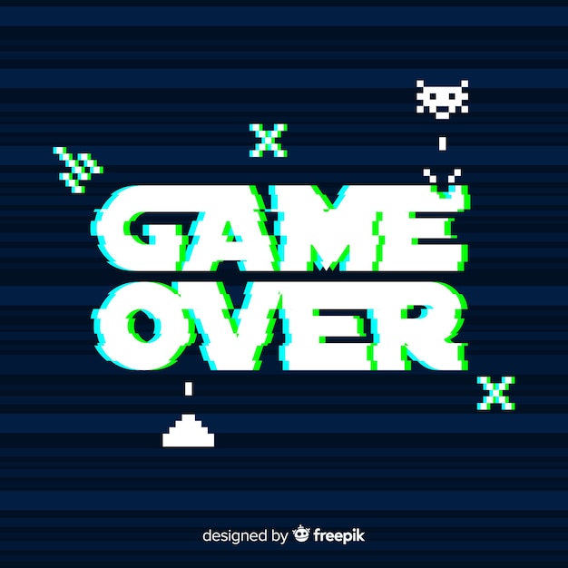 Free Vector | Game over