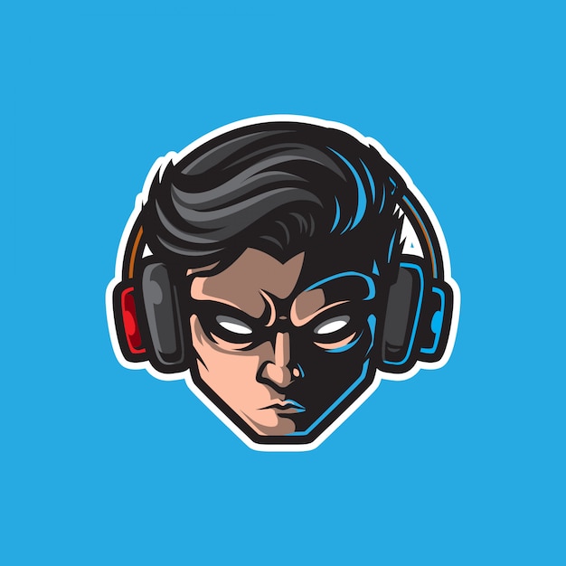 Download Free Gamer Mascot Logo Gaming Badge Premium Vector Use our free logo maker to create a logo and build your brand. Put your logo on business cards, promotional products, or your website for brand visibility.