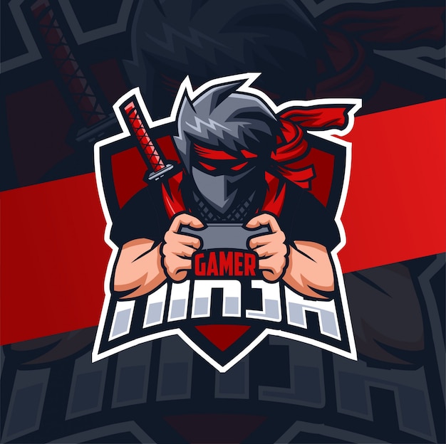 Download Free Gamer Ninja Assassin Mascot Esport Logo Design Premium Vector Use our free logo maker to create a logo and build your brand. Put your logo on business cards, promotional products, or your website for brand visibility.