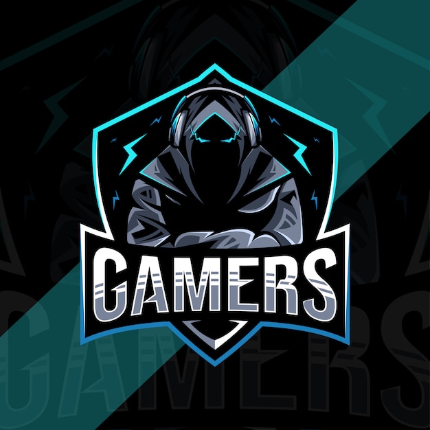 Download Free Gamers Mascot Logo Design Premium Vector Use our free logo maker to create a logo and build your brand. Put your logo on business cards, promotional products, or your website for brand visibility.