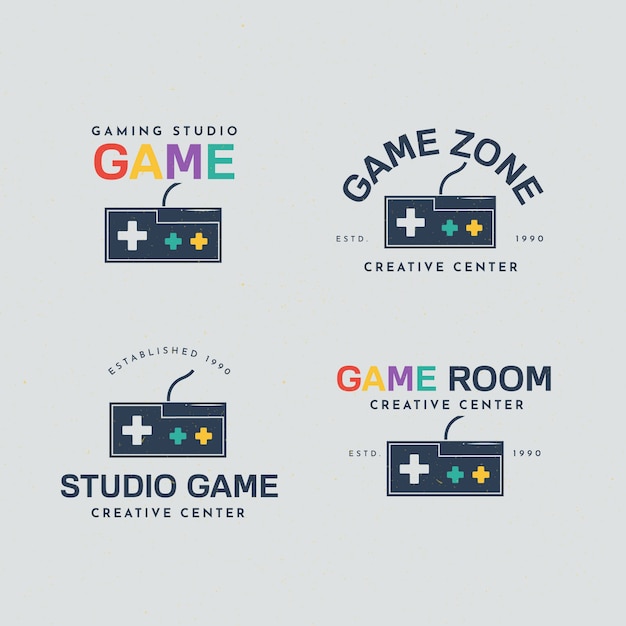 Download Free Image Freepik Com Free Vector Gaming Logo Colle Use our free logo maker to create a logo and build your brand. Put your logo on business cards, promotional products, or your website for brand visibility.