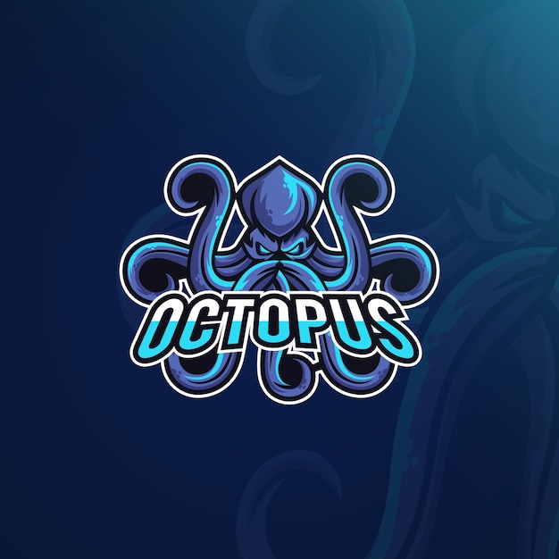 Download Free Gaming Logo Style With Octopus Free Vector Use our free logo maker to create a logo and build your brand. Put your logo on business cards, promotional products, or your website for brand visibility.