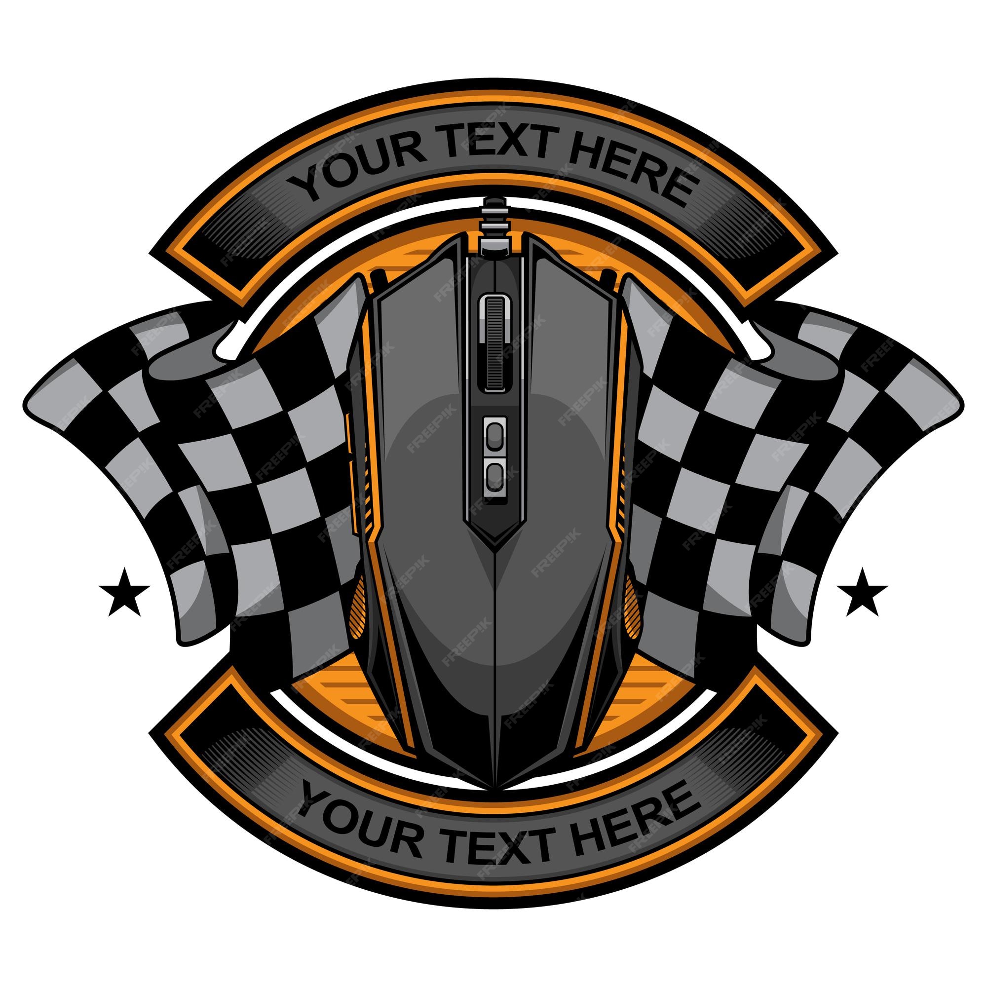 Premium Vector | Gaming mouse logo