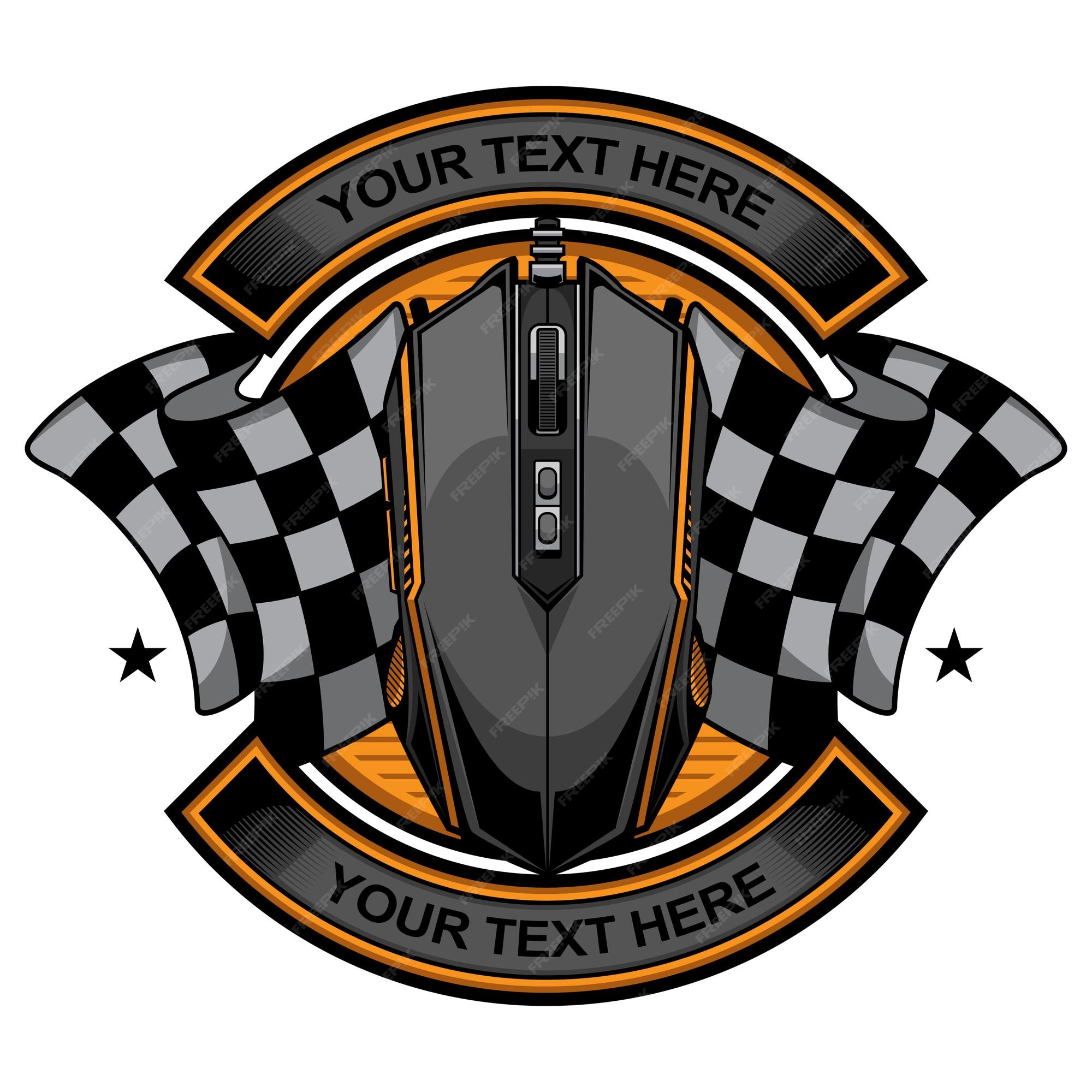 Premium Vector | Gaming mouse logo