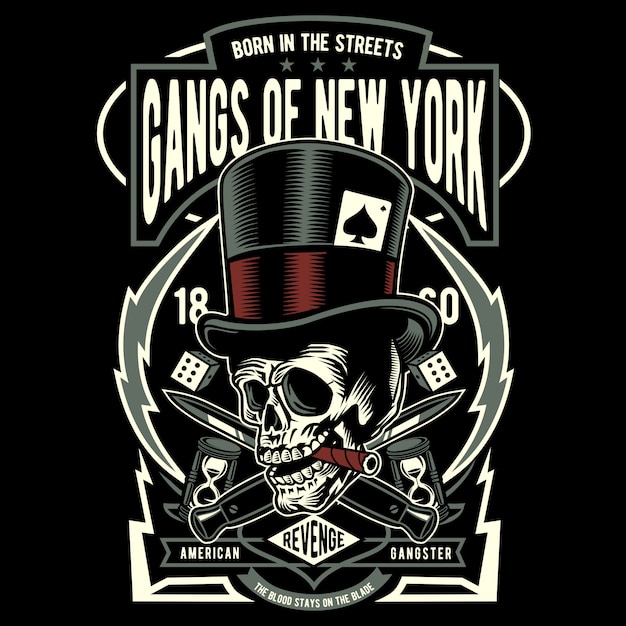 Premium Vector | Gangs of new york