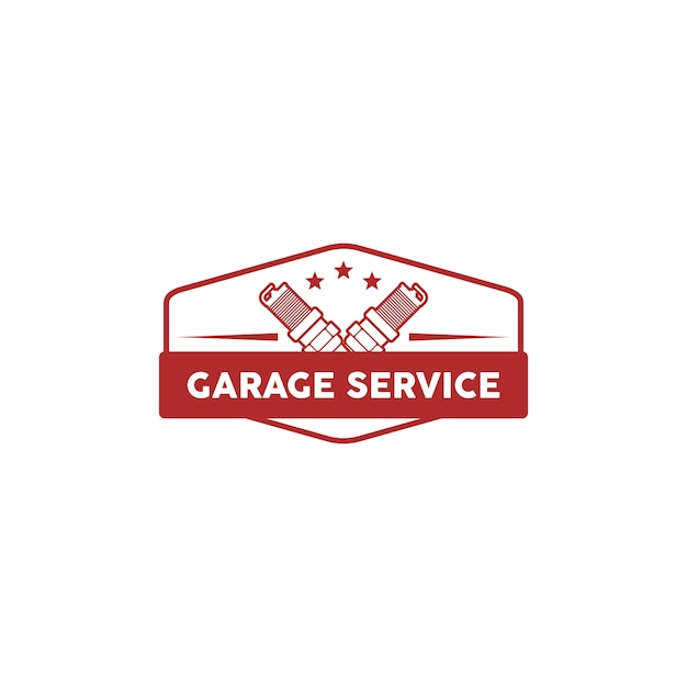 Garage logo template | Premium Vector