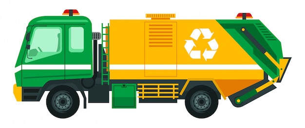 Free Free 288 Vector Garbage Truck Svg SVG PNG EPS DXF File