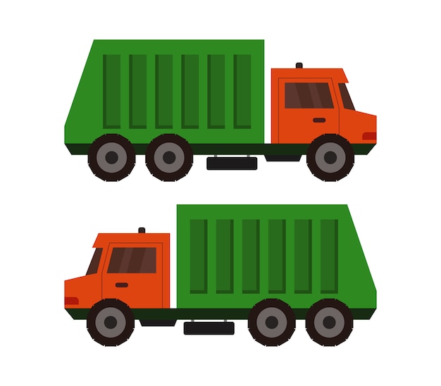 Download Free Garbage Truck Premium Vector Use our free logo maker to create a logo and build your brand. Put your logo on business cards, promotional products, or your website for brand visibility.