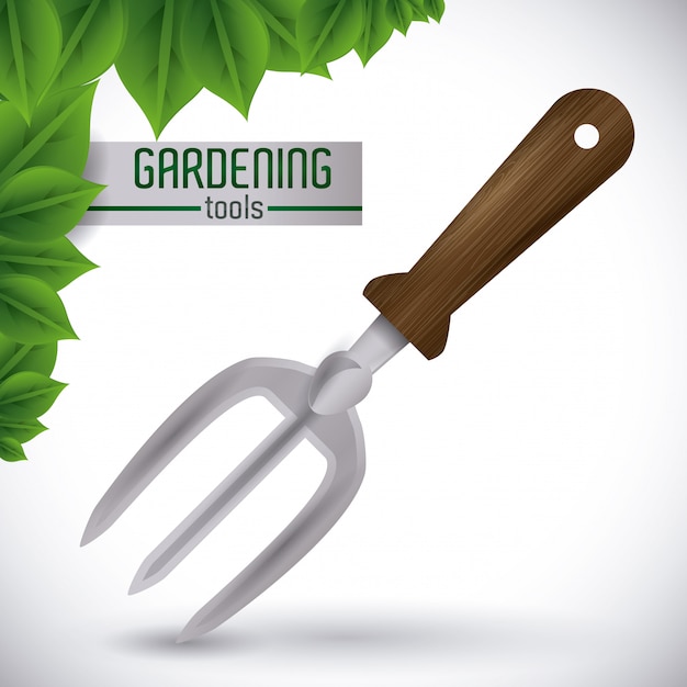 Gardening Design Premium Vector