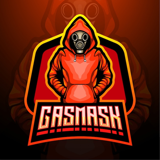 Download Free Gas Mask Esport Logo Mascot Design Premium Vector Use our free logo maker to create a logo and build your brand. Put your logo on business cards, promotional products, or your website for brand visibility.
