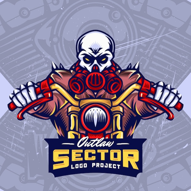 Download Free Gas Mask Skull Bikers Esport Logo Design Premium Vector Use our free logo maker to create a logo and build your brand. Put your logo on business cards, promotional products, or your website for brand visibility.