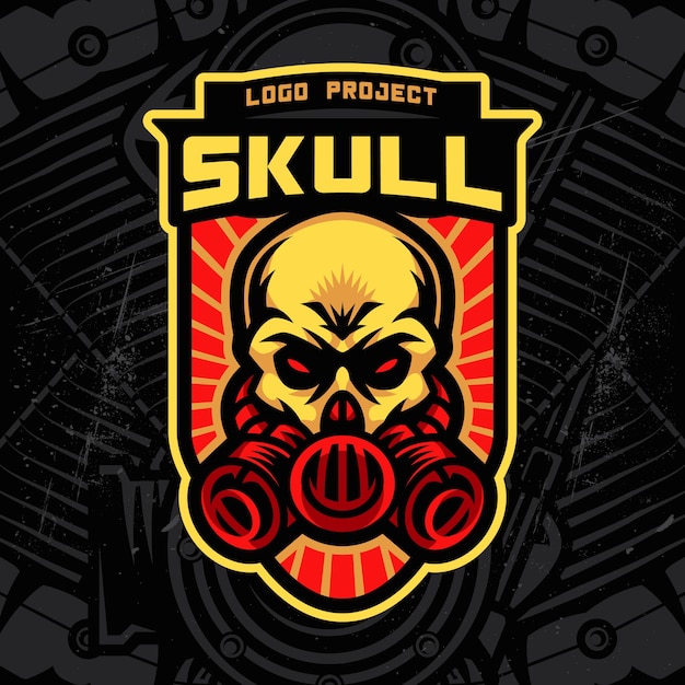 Download Free Gas Mask Skull Esports Logo Premium Vector Use our free logo maker to create a logo and build your brand. Put your logo on business cards, promotional products, or your website for brand visibility.