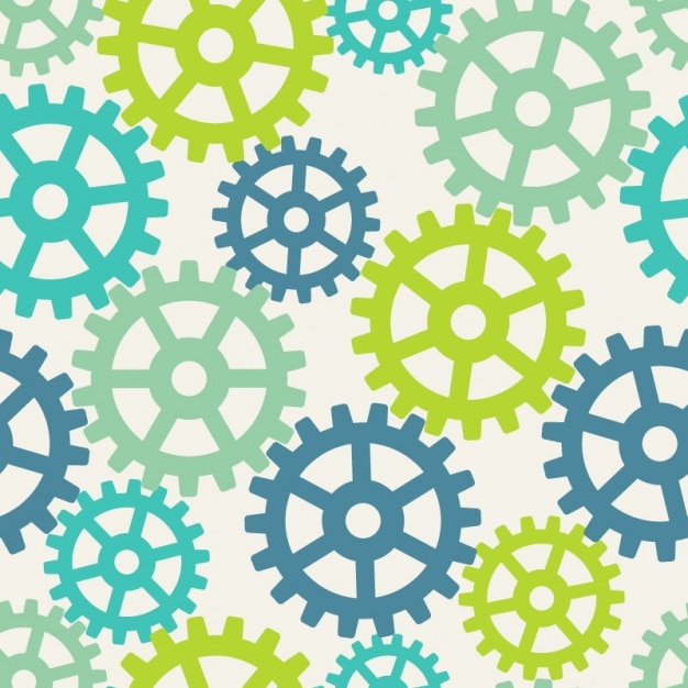 Premium Vector Gears pattern design