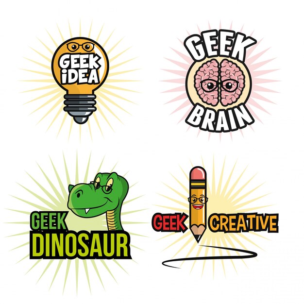 Download Geek design | Premium Vector