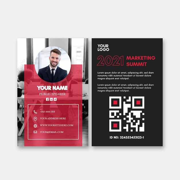 Generic Business Card Template