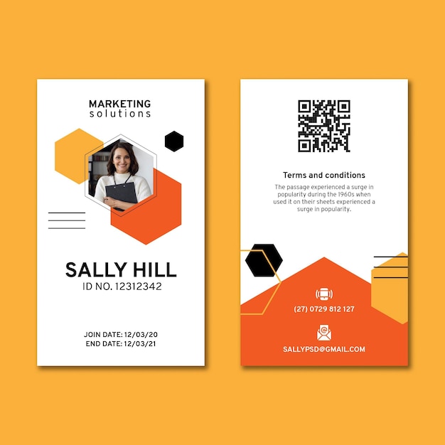 Generic Business Card Template