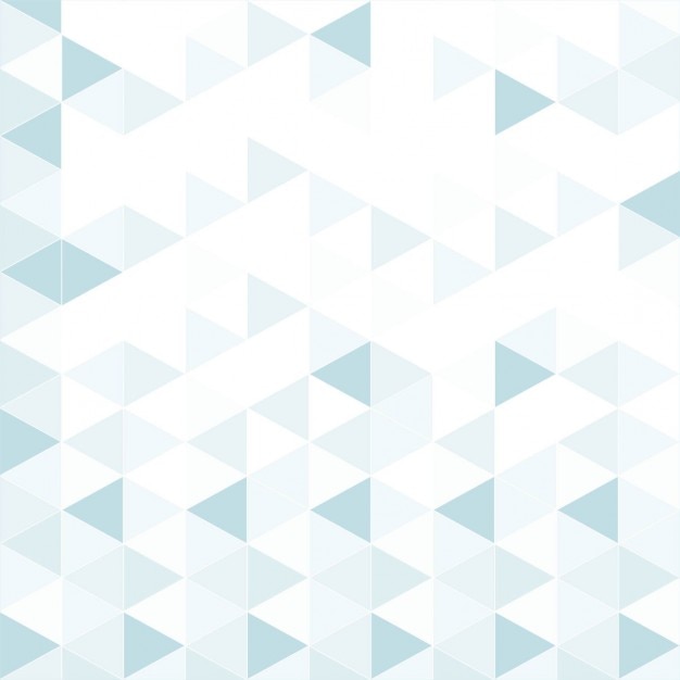 Free Vector | Geometric background with triangles, blue color