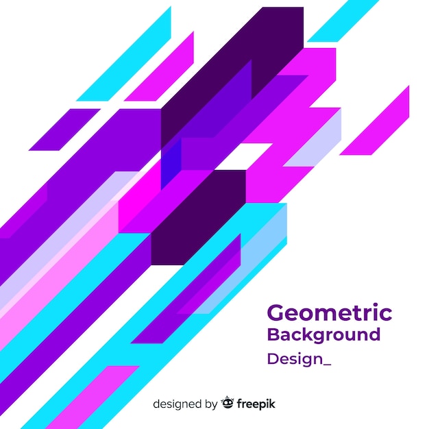 Geometric background | Free Vector