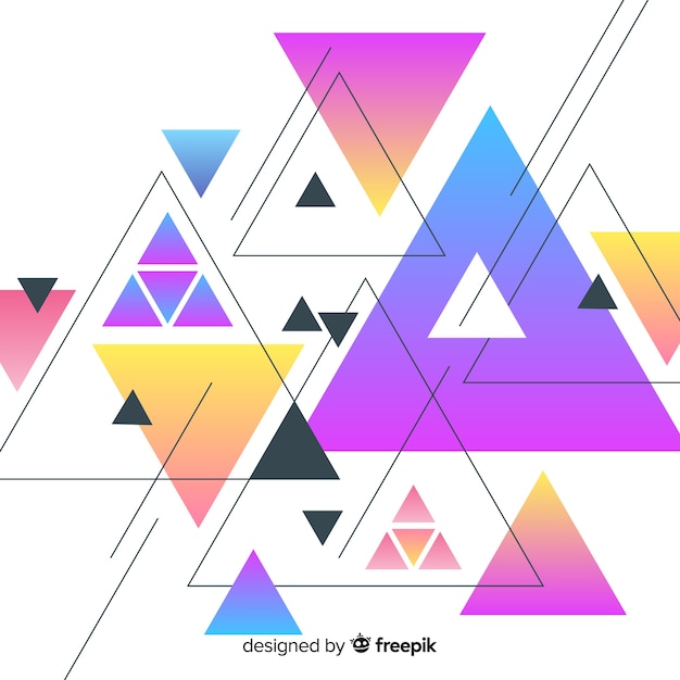 Free Vector | Geometric background