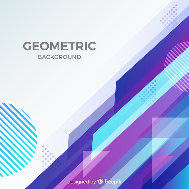 Geometric background | Free Vector