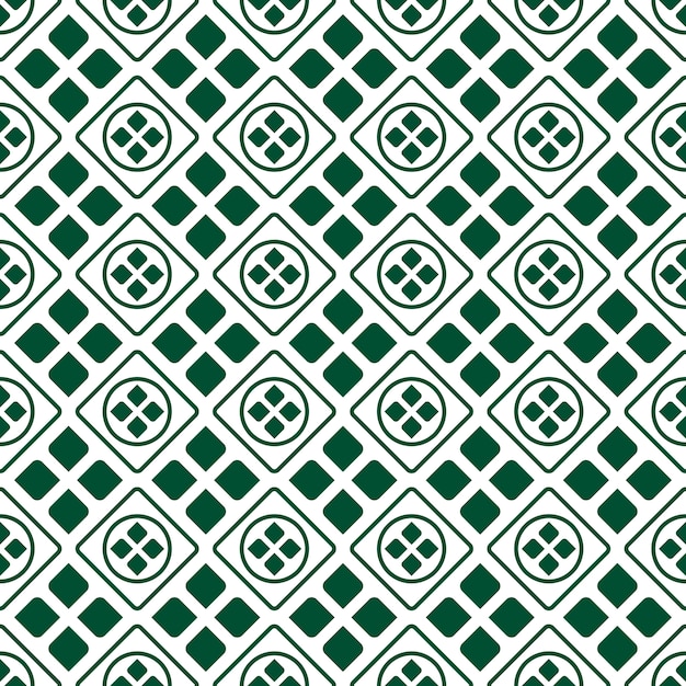 幾何学的なバティックのシームレスなパターンパターン背景 クラシックな生地の壁紙 エレガントなエスニック装飾 プレミアムベクター
