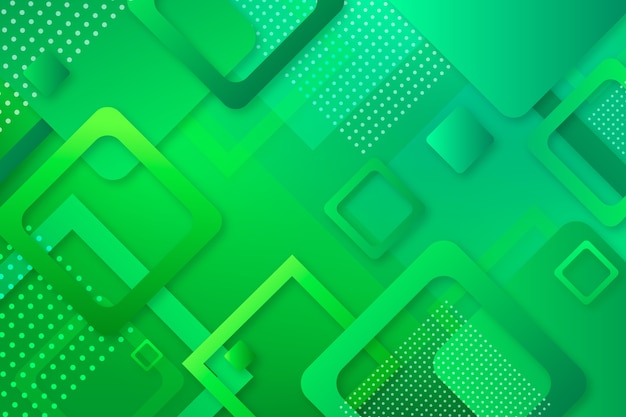 Free Vector Geometric Green Abstract Background