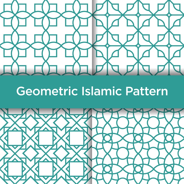 Premium Vector | Geometric islamic seamless pattern