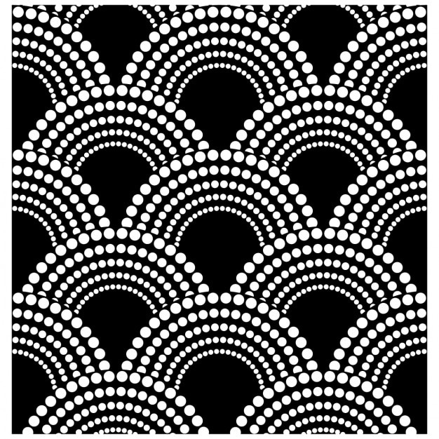 Download Free Vector | Geometric pattern with pearls