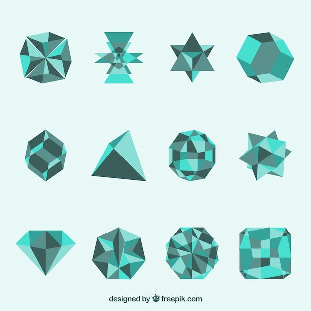 turquoise colored gems