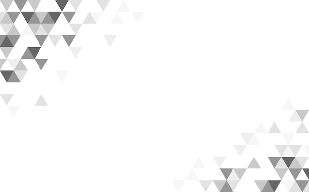Geometric triangle pattern illustration Free Vector