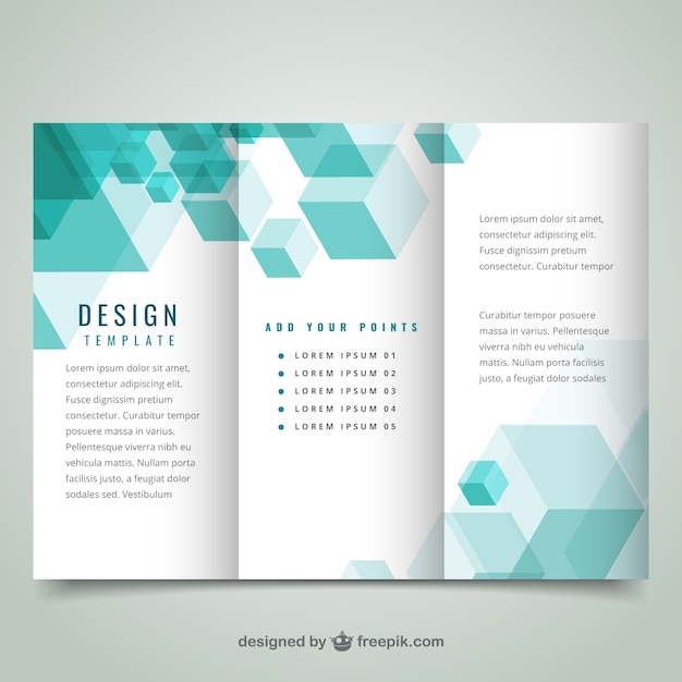 Write a brochure template