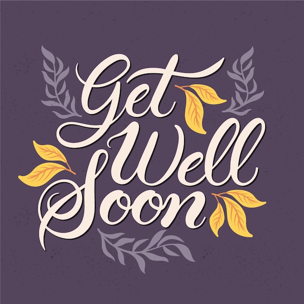 free-vector-get-well-soon-lettering-concept