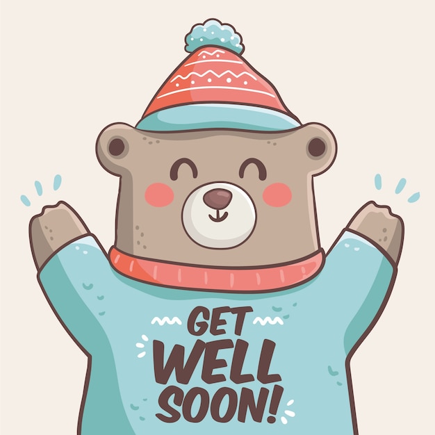 get well soon bear