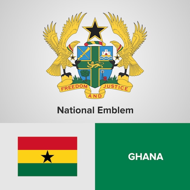 Five Ghana National Symbols