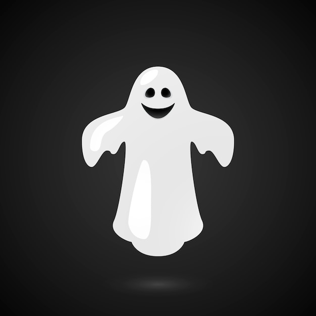 Ghost. halloween. vector | Premium Vector