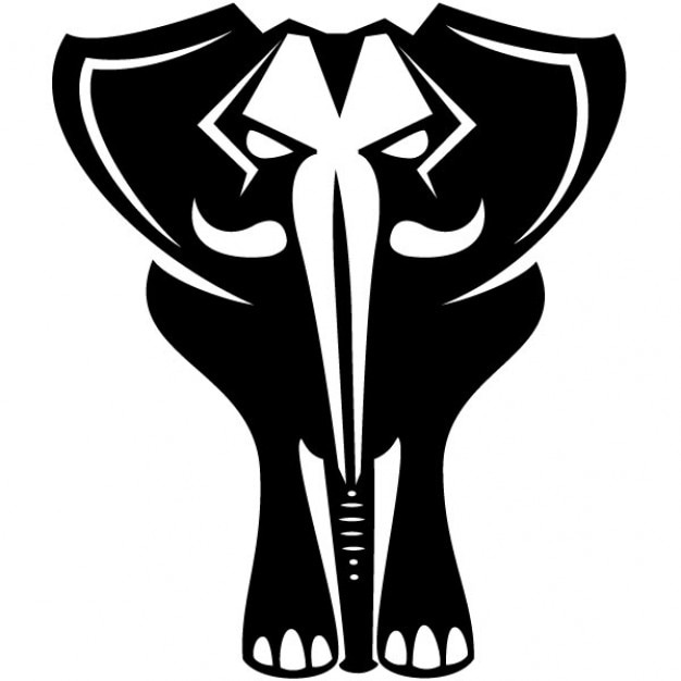 Free Free 275 Black And White Elephant Svg SVG PNG EPS DXF File