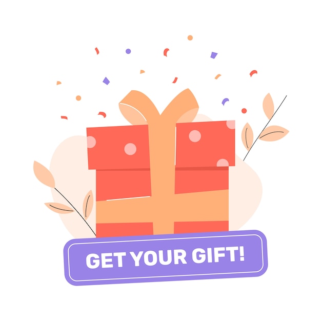 Download Free Gift Box With Bow Button Get Your Gift Badge For Promotions And Use our free logo maker to create a logo and build your brand. Put your logo on business cards, promotional products, or your website for brand visibility.