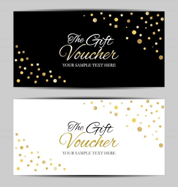 Premium Vector | Gift card template