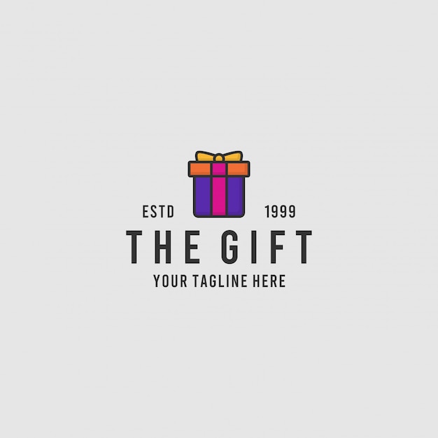 Download Free The Gift Minimalist Logo Design Inspiration Premium Vector Use our free logo maker to create a logo and build your brand. Put your logo on business cards, promotional products, or your website for brand visibility.