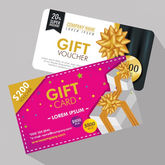 Download Free Gifts Voucher With Special Promo Free Vector Use our free logo maker to create a logo and build your brand. Put your logo on business cards, promotional products, or your website for brand visibility.