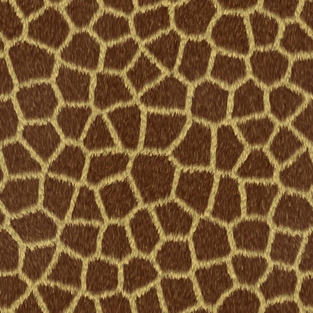 Giraffe hair texture