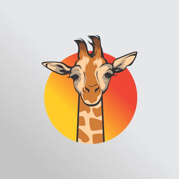 Giraffe logo | Premium Vector