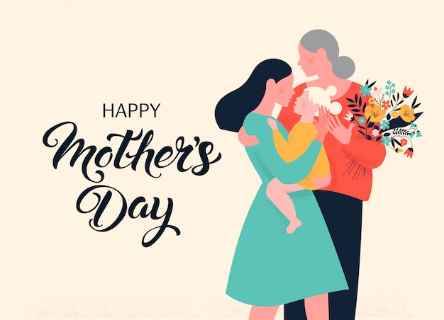 Download Free Girl Are Hiding Her Mom And Grandma With Bouquet Of Flowers Use our free logo maker to create a logo and build your brand. Put your logo on business cards, promotional products, or your website for brand visibility.