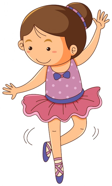 pink ballet outfit