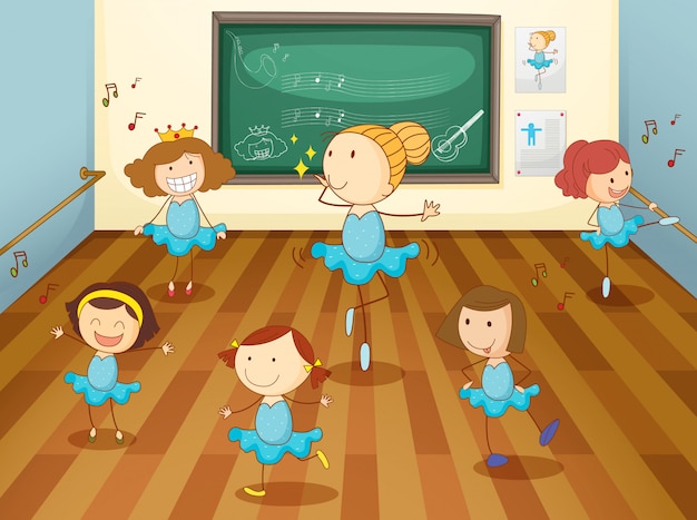 Free Vector | Girls In Classroom