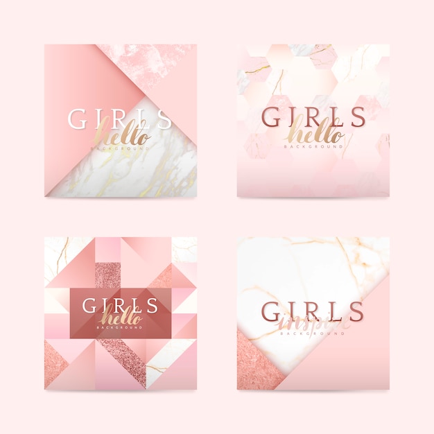 Download Logo Template Girly PSD - Free PSD Mockup Templates