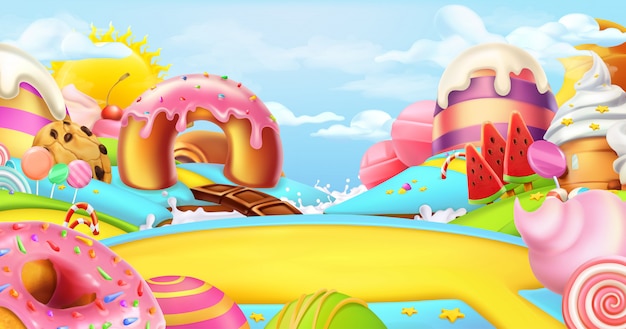 candyland vector td candyland vector td