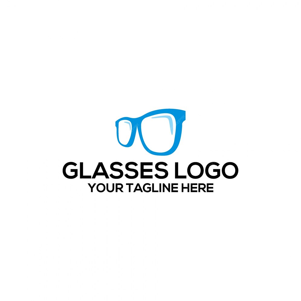 Premium Vector | Glasses logo